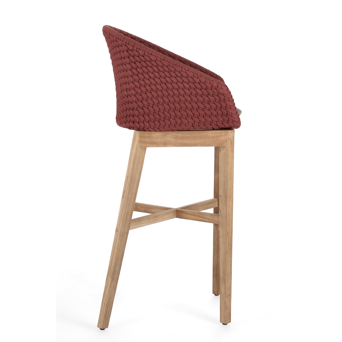 BT ZALUMA  elegant Polyrattan outdoor bar stool